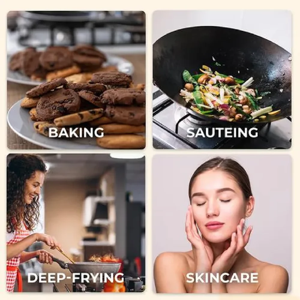 Anveshan Wood Cold Pressed Sunflower Cooking Oil - Heart-Healthy Good Fats, 2 L-6.webp